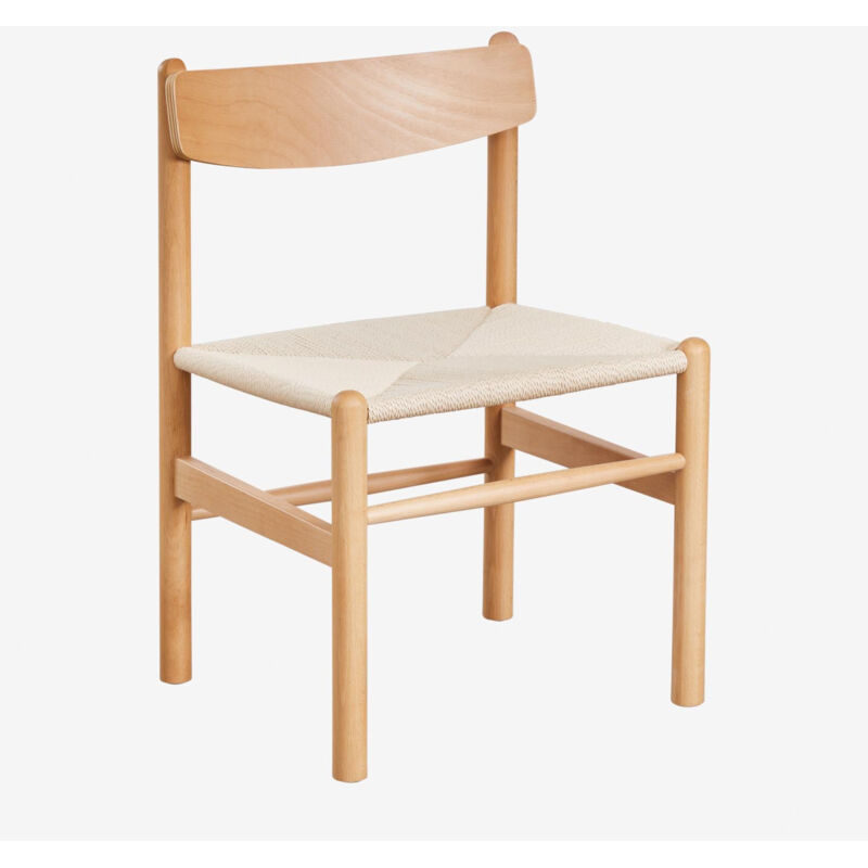 Sklum - Chaise de salle à manger en bois Mauren