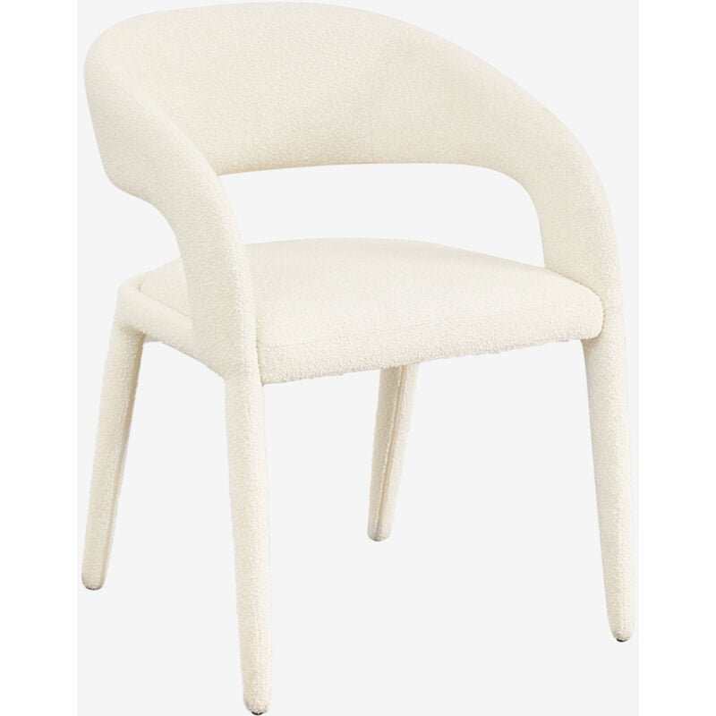 Chaise de salle à manger avec accoudoirs rembourrés Arazeina SKLUM