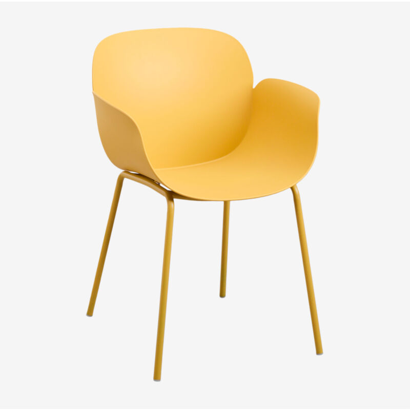 Sklum - Chaise de salle à manger Lynette Jaune Albero