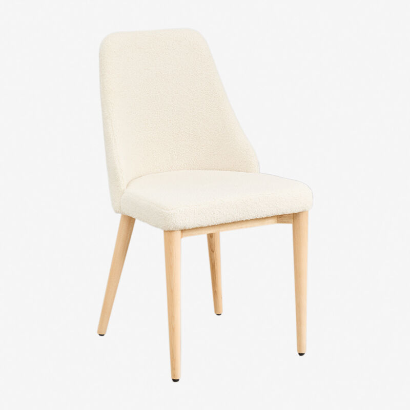 Sklum - Chaise de salle à manger rembourrée Leiden