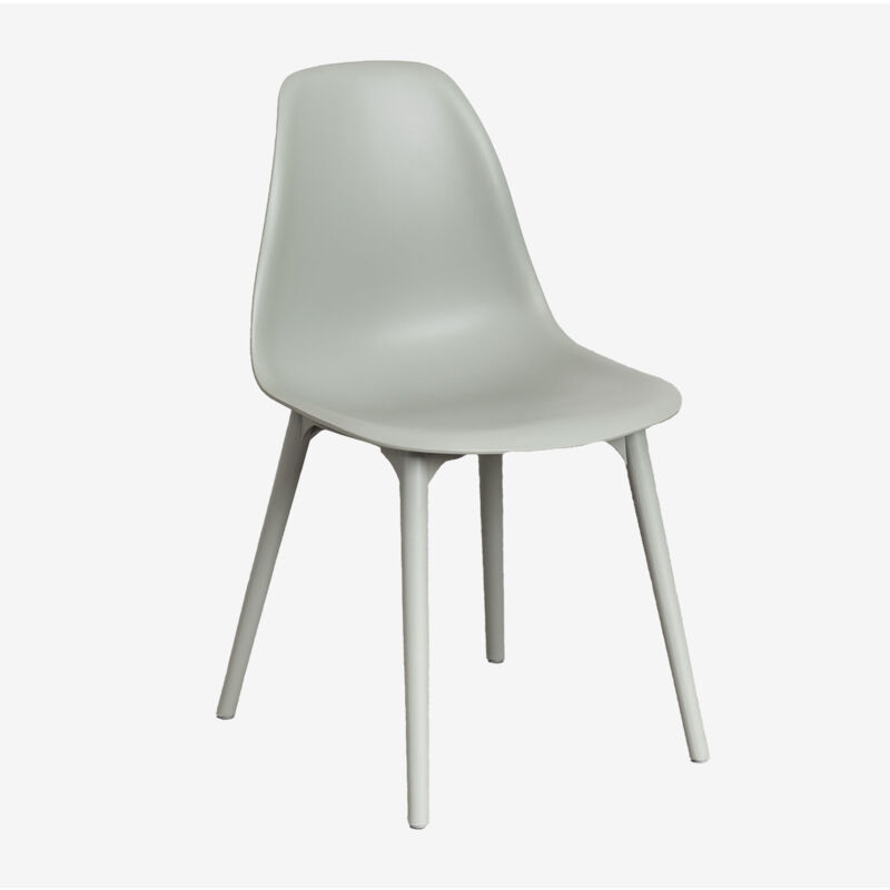 Sklum - Chaise de jardin Scand en polypropylène Vert Kaki