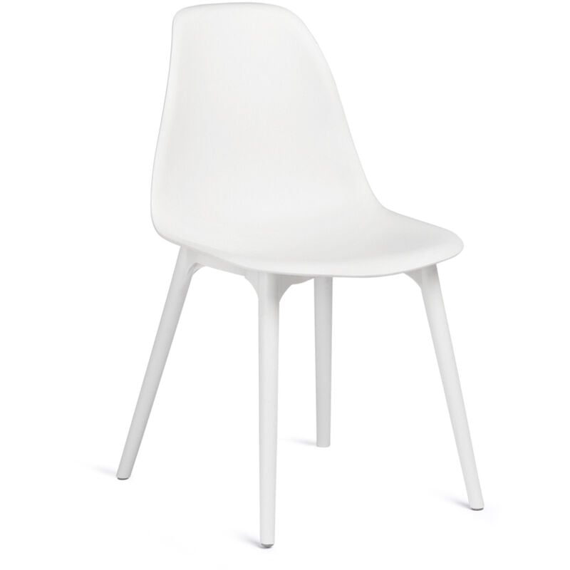 Chaise de jardin Scand en polypropylène Sklum Blanc