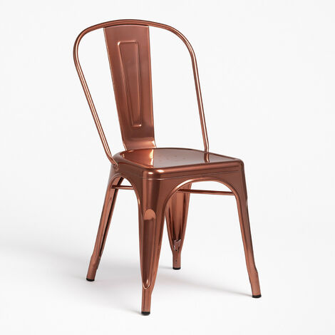 SKLUM Chaise LIX BrosséeSalle à Manger Cuisine Style Industriel