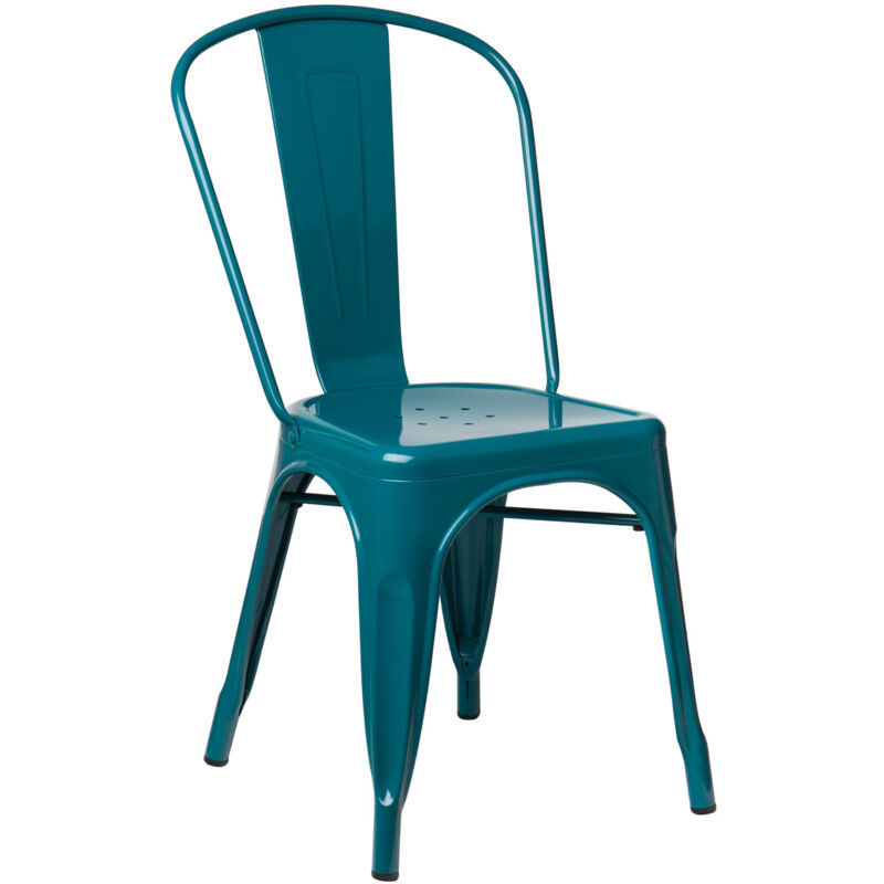 Chaise empilable LIX SKLUM Bleu Turquoise