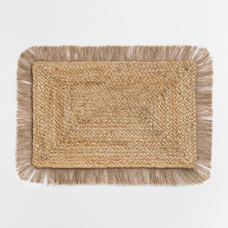 Sklum - Set de table Suzette naturel