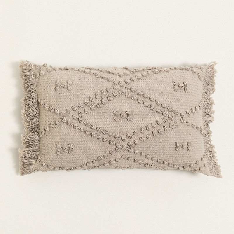 

Cojín de Algodón (32x52 cm) Susu Gris Claro - Sklum