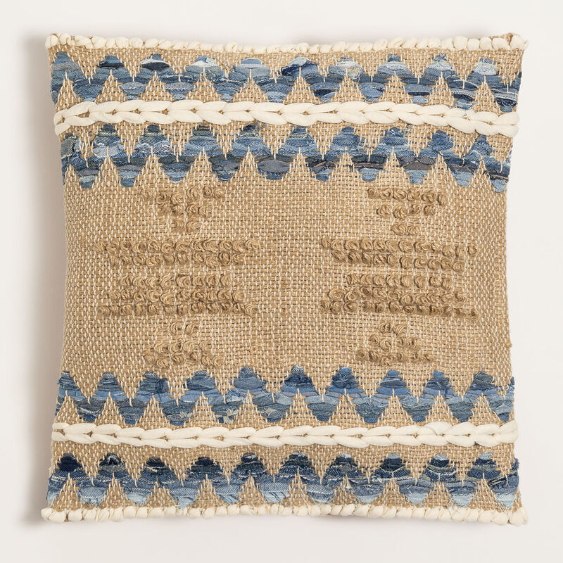 

Cojín en Yute (45x45 cm) Zaci Natural - Sklum