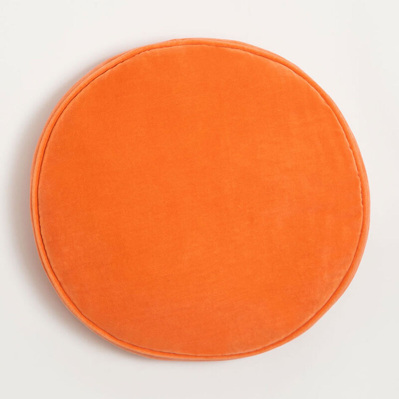

Cojín Redondo en Terciopelo (Ø40 cm) Kapi Óxido Óxido - Sklum