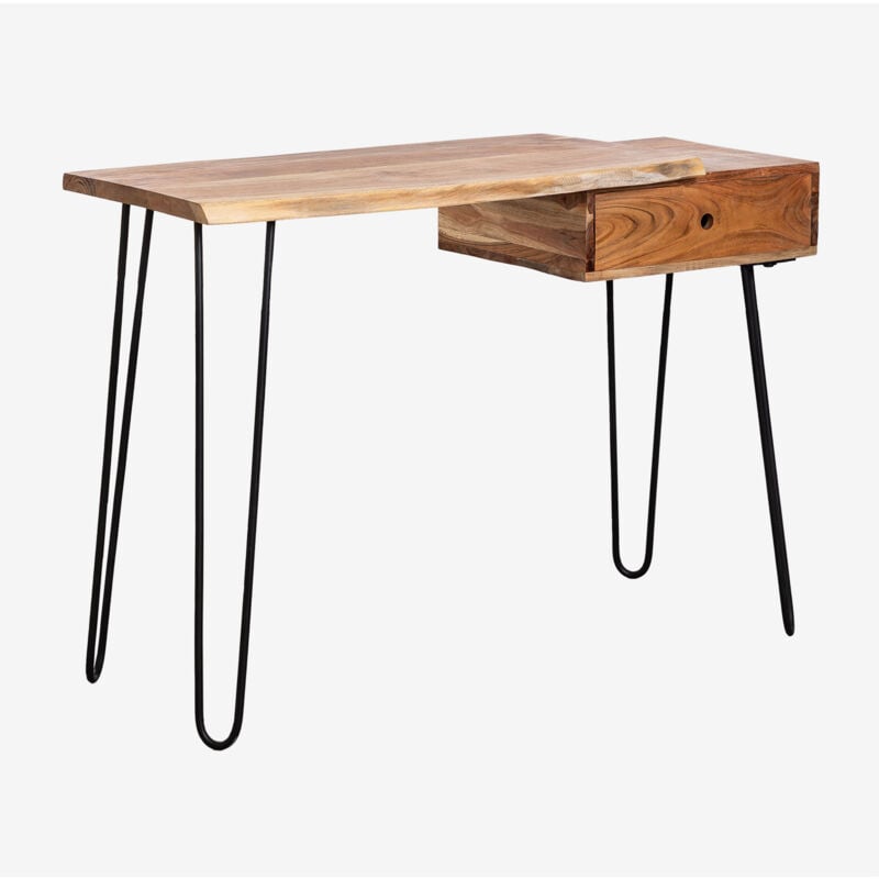 

Escritorio en Madera Alina Madera Natural - Sklum