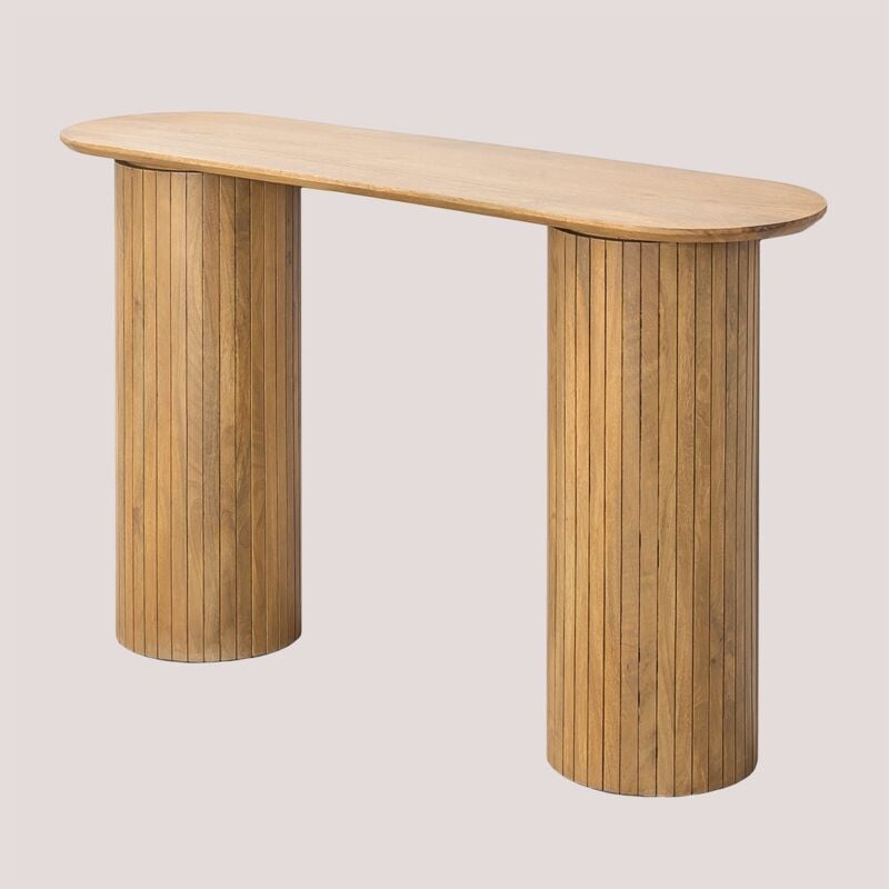 Sklum - Console en Bois de Manguier Analis