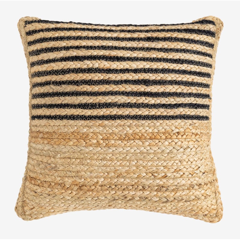 Sklum - Coussin carré en jute (40x40 cm) Caxias naturel