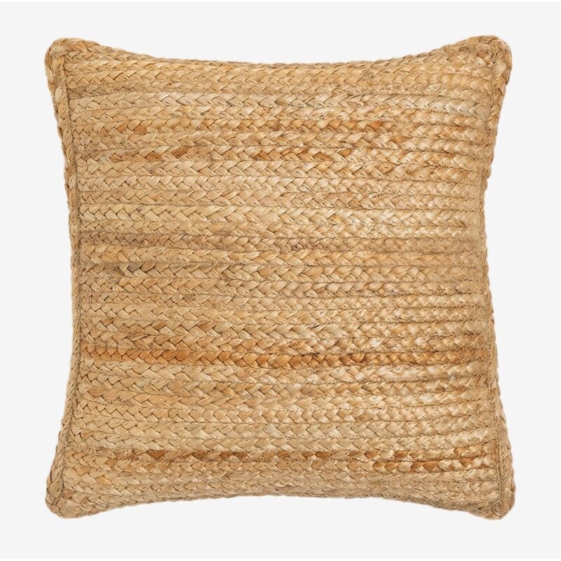 Sklum - Coussin carré en jute (40x40 cm) Ticmon naturel
