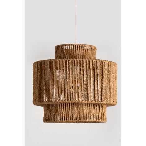 SKLUM Deckenlampe aus geflochtenem Papier Kena Natürlich                                  