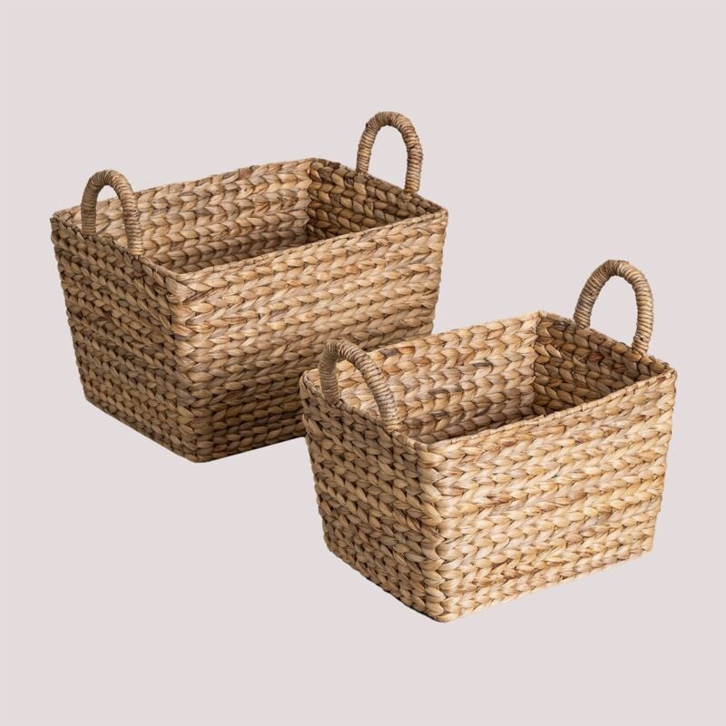 Set de 2 Paniers de Rangement Maues SKLUM