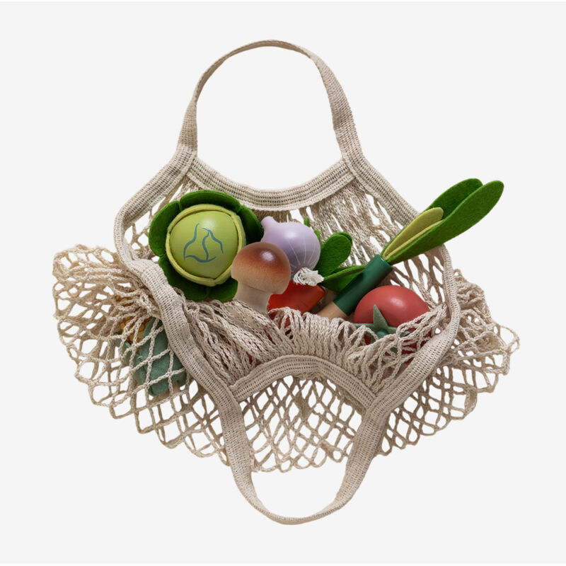 Ensemble de légumes en bois pour enfants Griner Sklum Multicouleur Classic