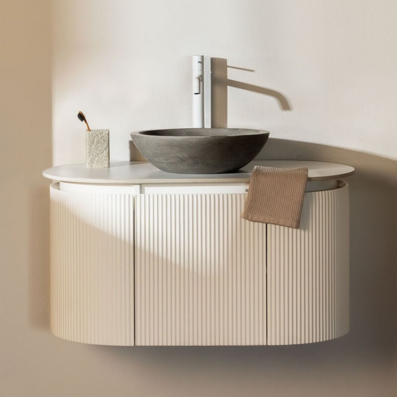 Sklum - Ensemble de meubles de salle de bain en bois Carsone