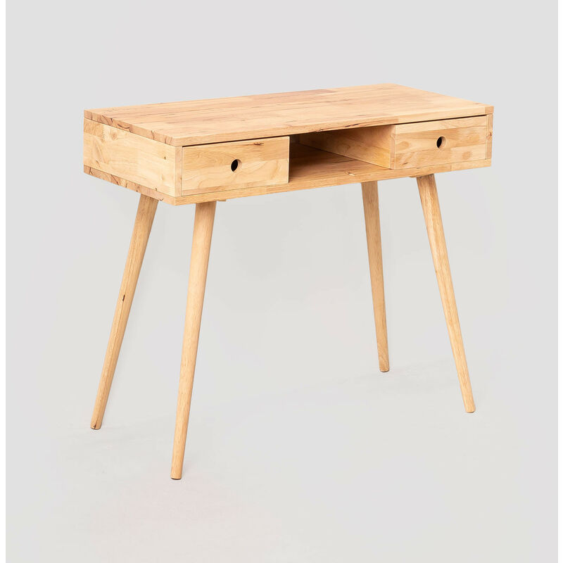 

Escritorio en Madera Arlan Madera Natural - Sklum