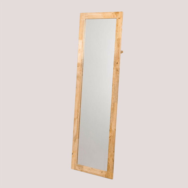 

Espejo de Pie Rectangular en Madera Natural (156,5x48 cm) Arlan SKLUM - Madera Natural