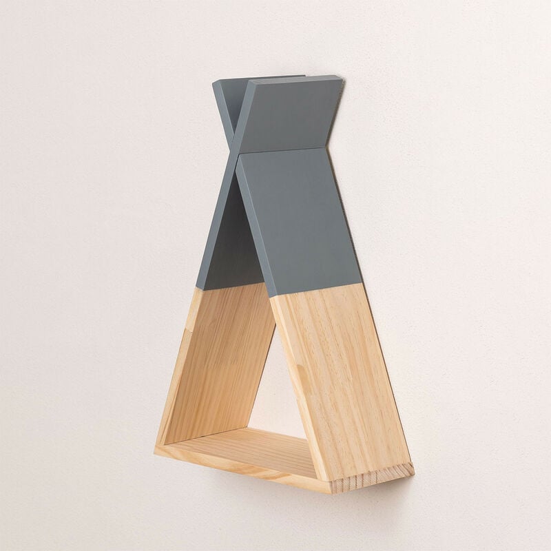 

Estante de Pared en Madera Sius Kids Gris - Sklum
