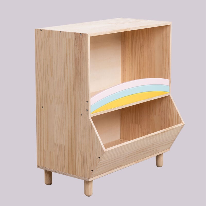 

Estantería en Madera Rainbow Kids SKLUM - Madera Natural