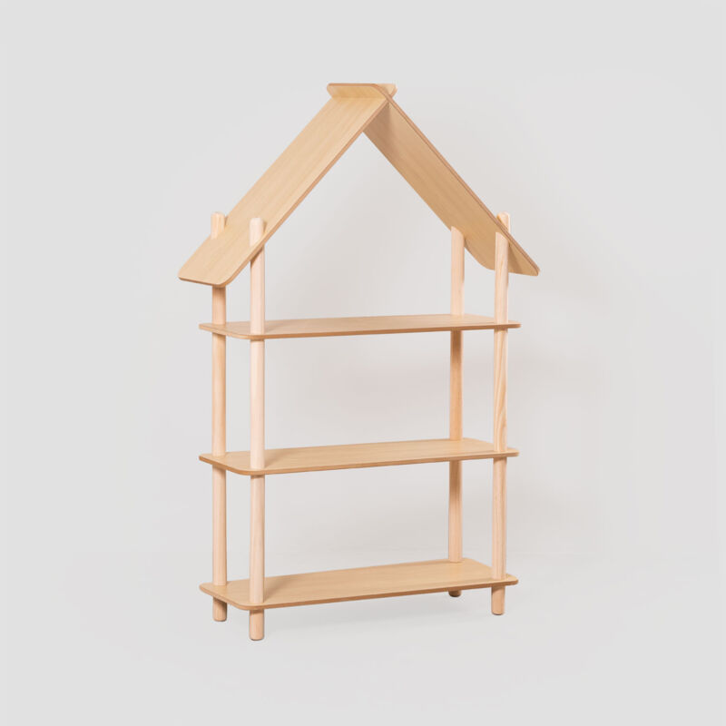 

Estantería con 3 Baldas en Madera Zita Kids Madera Natural - Sklum