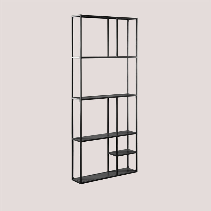 

Estantería Modular de Pared en Metal (80 cm) Thura Negro - Sklum