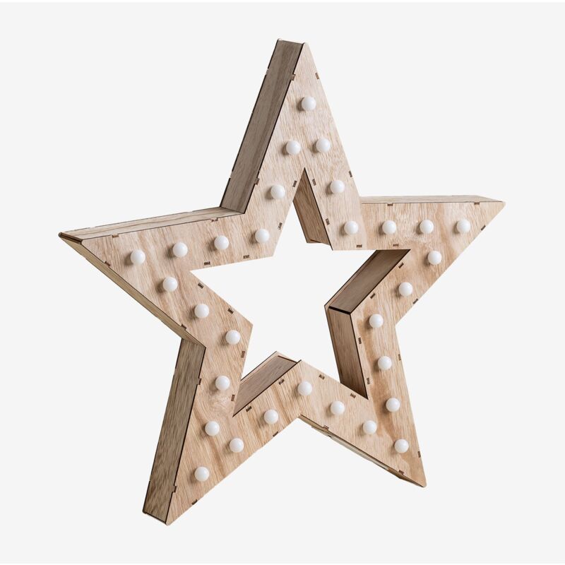 

Figura Decorativa con Luces LED Luzi SKLUM - Estrella