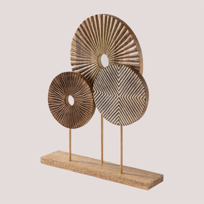 SKLUM Figura decorativa in legno di mango Soly