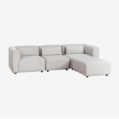 SKLUM Fogler 3-teiliges Modulsofa mit Pouf                                   