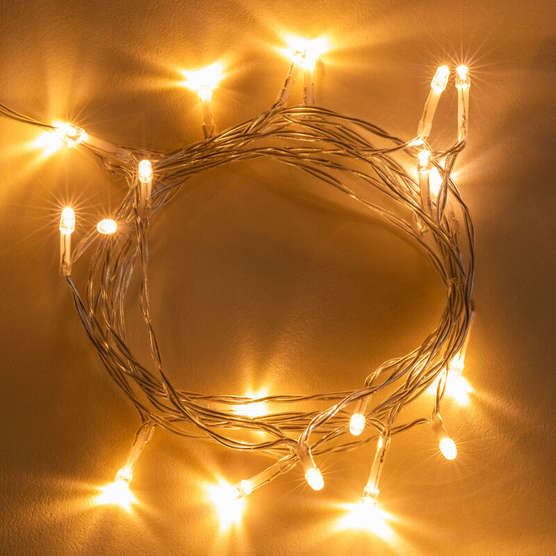 

Guirnalda Decorativa LED (3 m) Llamp Blanco Cálido - Sklum
