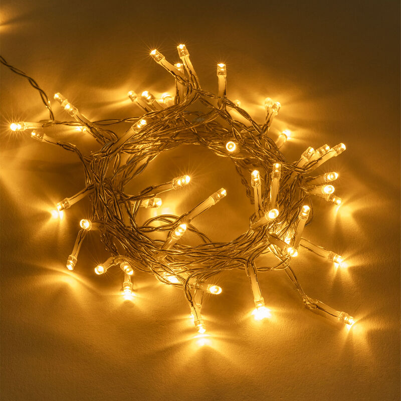 

Guirnalda Decorativa LED (5 m) Llamp Blanco Cálido - Sklum