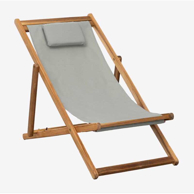 Hamac pliant avec coussin en bois Kardis SKLUM Vert Kaki