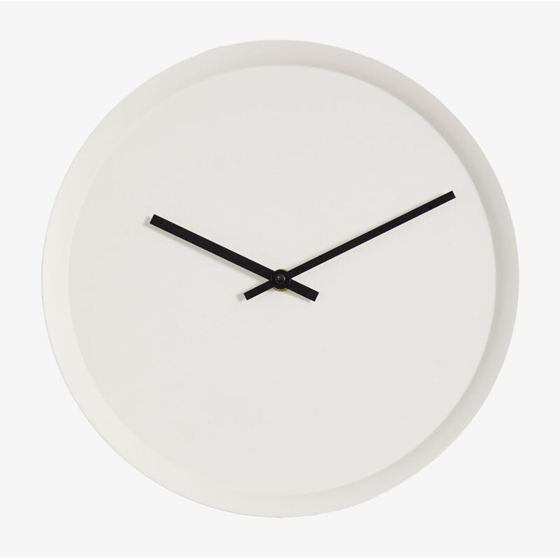 Sklum - Horloge murale en métal Sirdal Blanc Sklum - Horloge murale en métal Sirdal Blanc