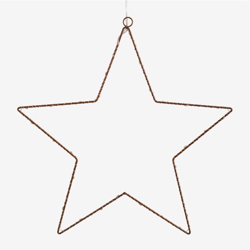 

Figura Decorativa con Luces LED Gefom Estrella - Sklum
