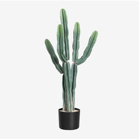 Künstliche Zimmerpflanze Dekorationspflanze Kaktus aus Keramik Kunststoff  10 x 20 x 10 cm 6 Stü, Ibergarden, Höhe 21 cm