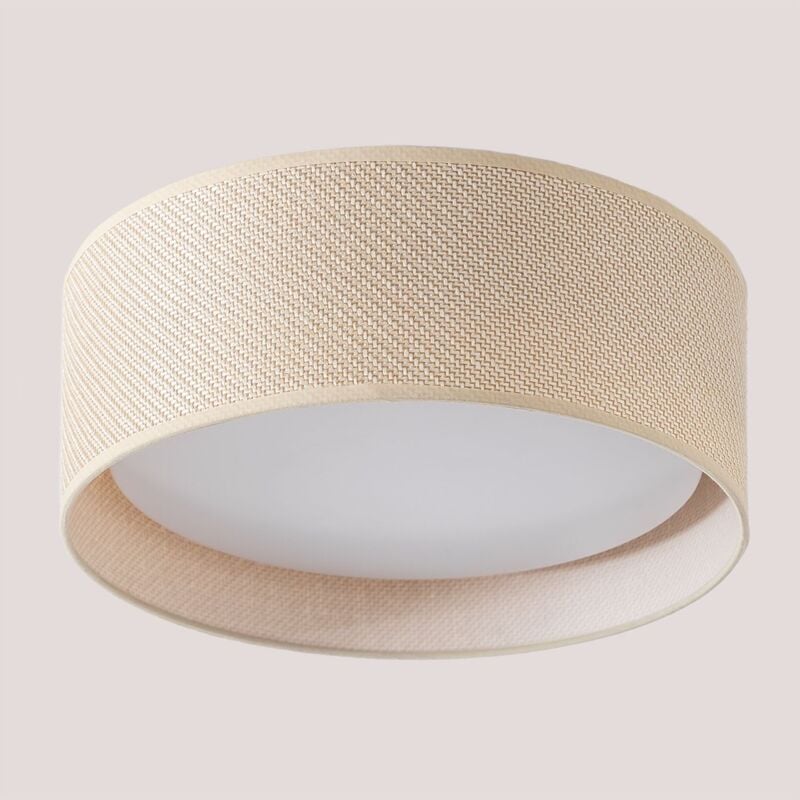 Lampada da soffitto in rattan Masha natural