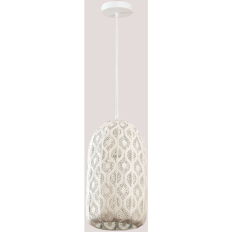 Lampada da soffitto Meraki Bianco Antico - Bianco