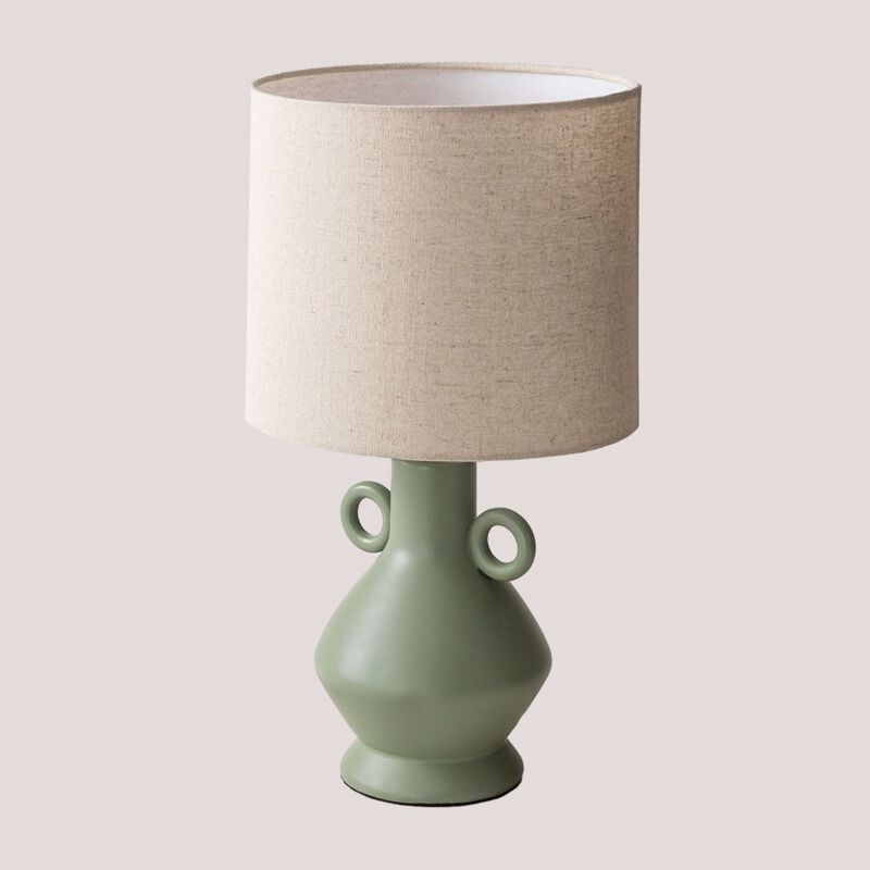 Image of Sklum - Lampada da tavolo Dexler Celadon - Celadon Ø23 cm