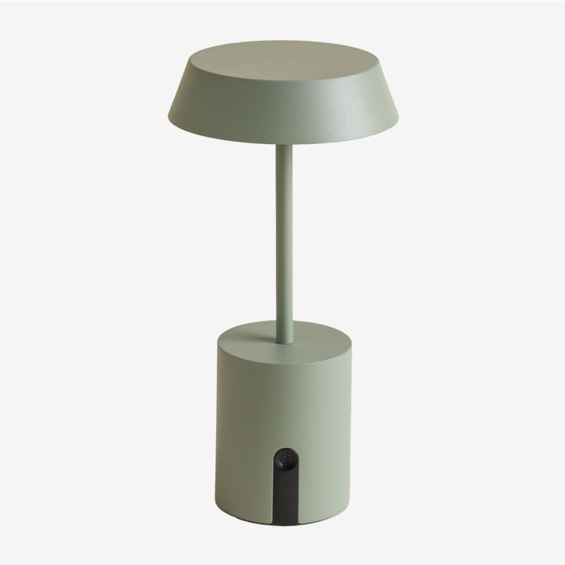 Image of Lampada da tavolo led senza fili Uliana Celadon Mousse - Sklum