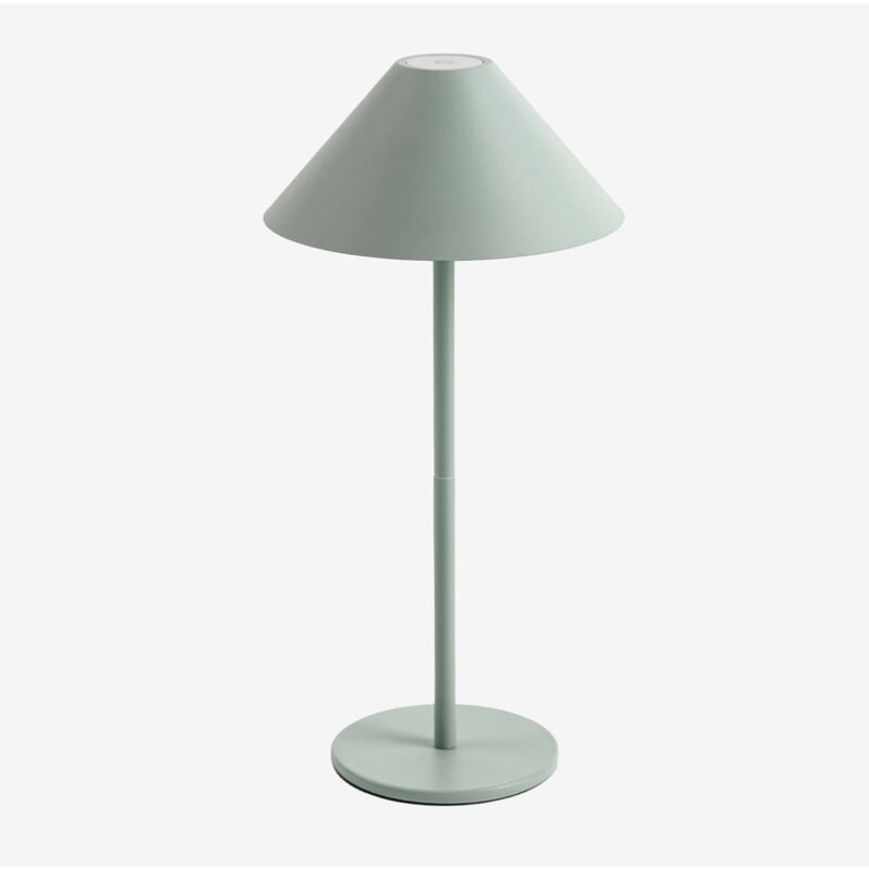 Image of SKLUM Lampada da tavolo LED senza fili per esterni Nebida Celadon