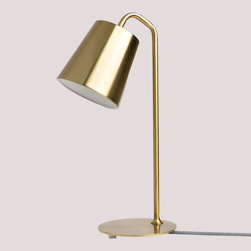 Sklum - Lampada da tavolo Roldy Dorato - Dorato