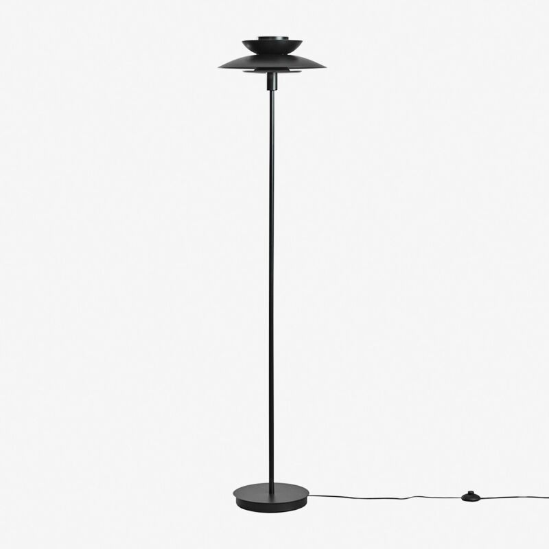 Sklum - Lampadaire en fer Alicia Noir