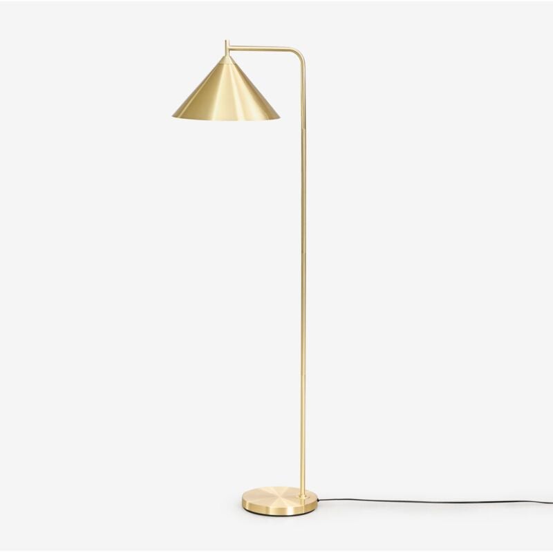 Sklum - Lampadaire Cambrea en métal Doré