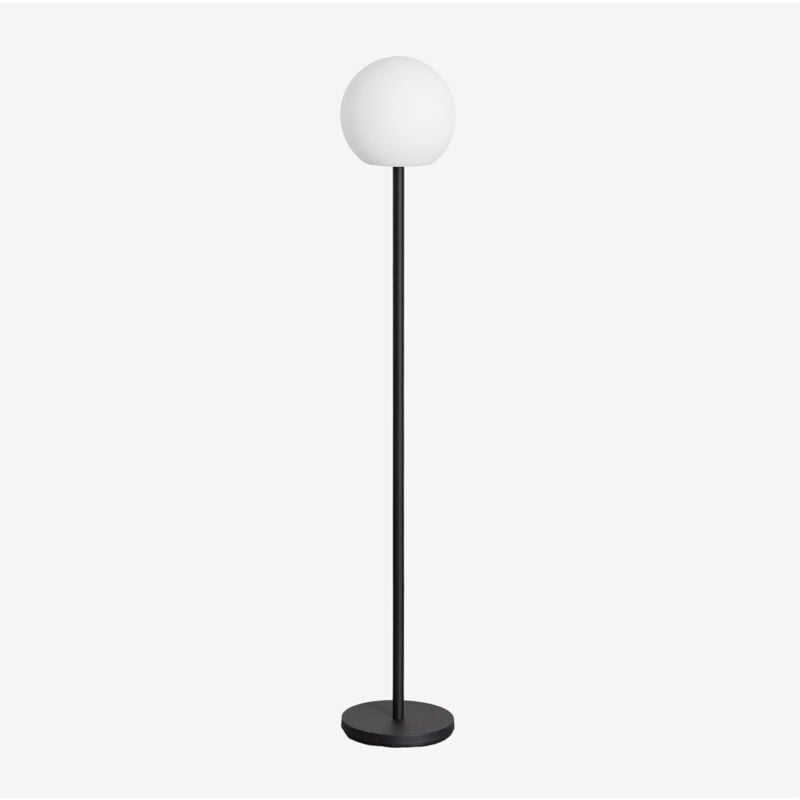 Sklum - Lampadaire led sans fil pour l'extérieur en fer Kiemery Noir