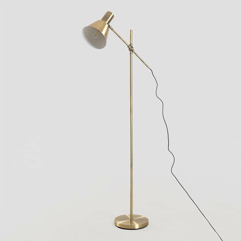 Sklum - Lampadaire Yulen Laiton Doré - Doré