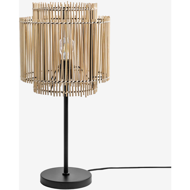 

Lámpara de Mesa en Bambú Kapua Natural - Sklum