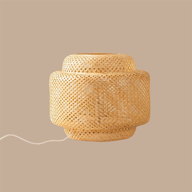

Lámpara de Mesa en Bambú Lexie Natural - Sklum