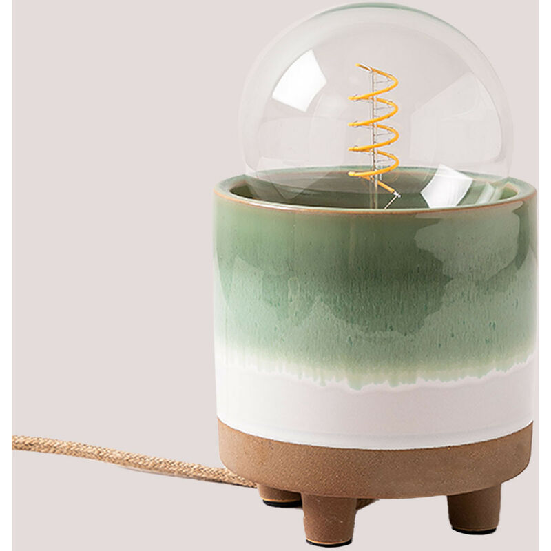 

Lámpara de Mesa en Cerámica Breddi ↑15 cm - Sklum