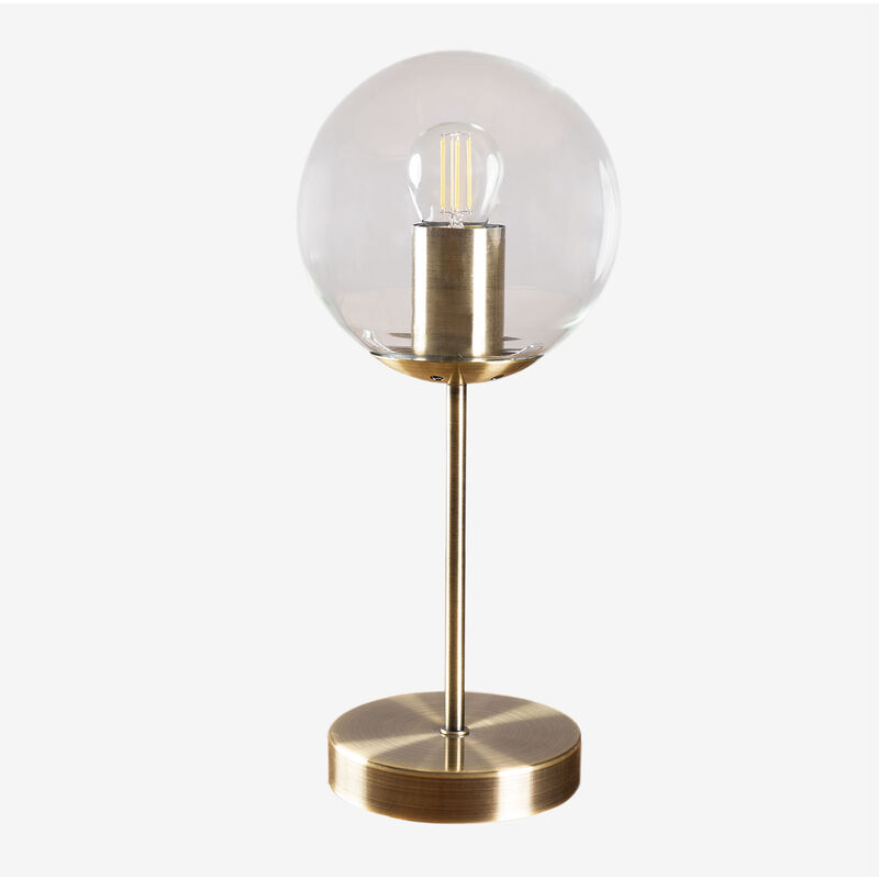 

Lámpara de Mesa en Metal Boyi Dorado - Sklum