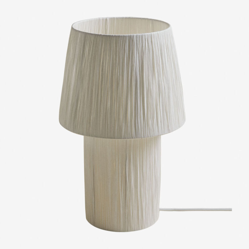 Lámpara de mesa en papel Nironalde Sklum
